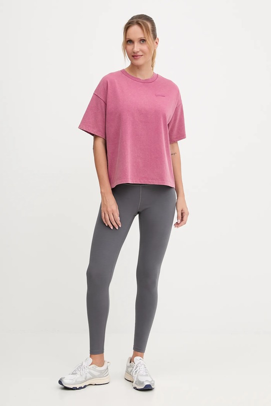 Under Armour t-shirt 6007690 bordowy AW25