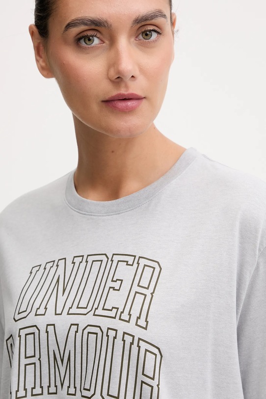 Under Armour t-shirt Rival szary 6007883