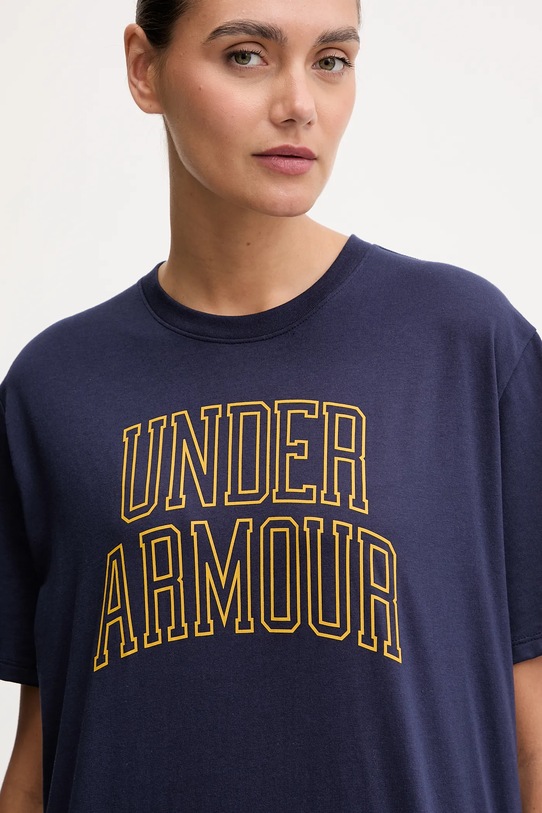 Under Armour t-shirt Rival granatowy 6007883