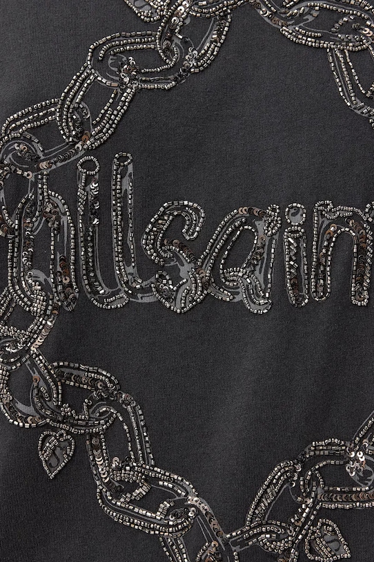 Îmbrăcăminte AllSaints tricou DRIP W061JD negru