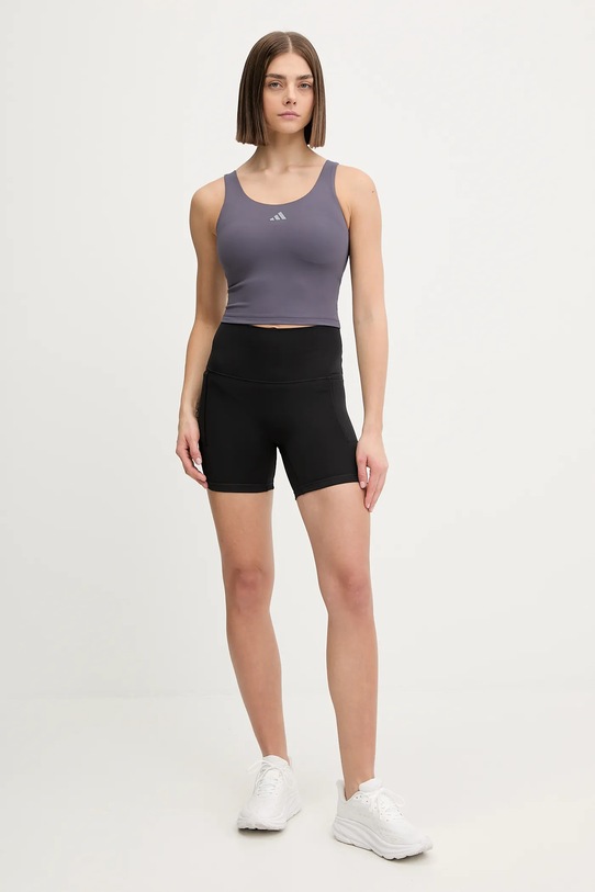 adidas Performance top treningowy KT3278 szary AW25