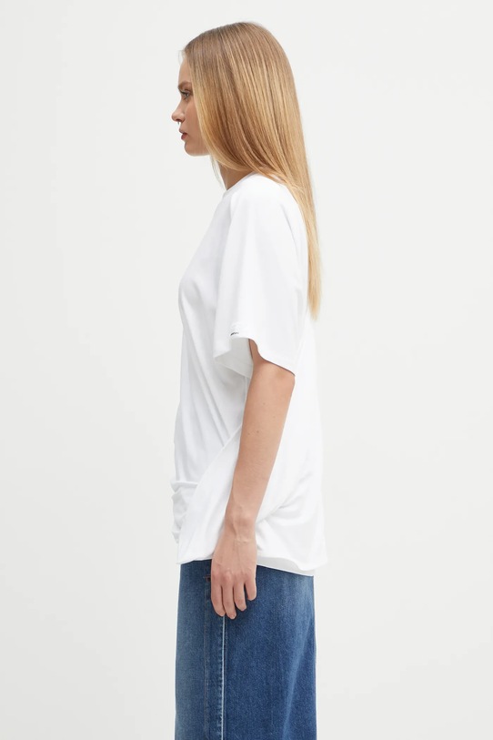 Sportmax t-shirt KERAS 2522946055600 biały AW25