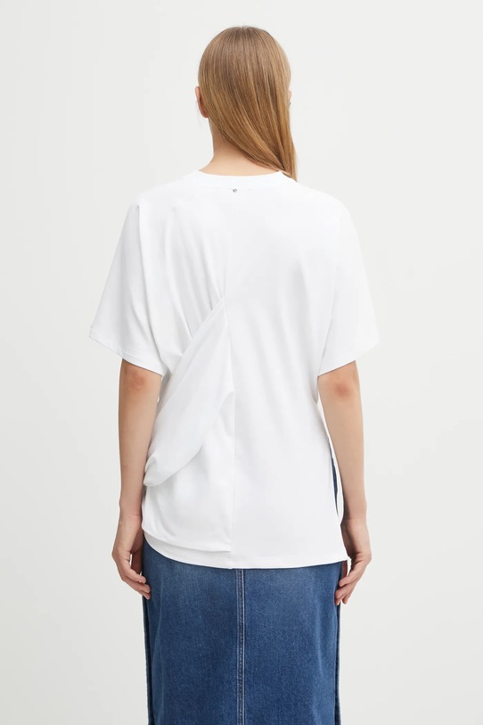 Odzież Sportmax t-shirt KERAS 2522946055600 biały
