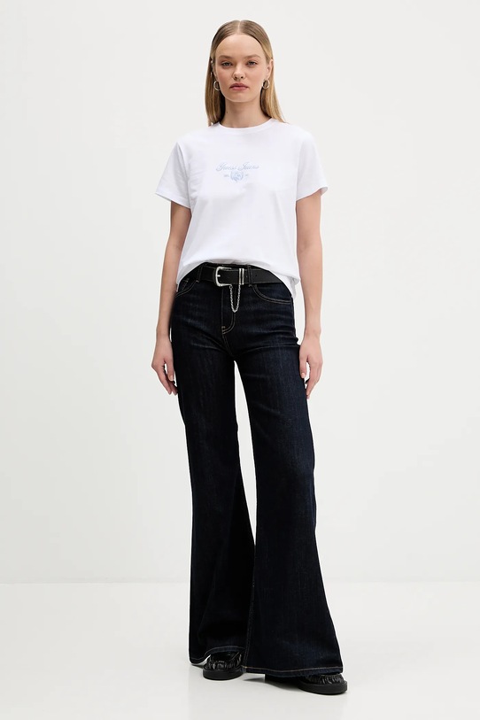 Guess Jeans t-shirt W5BI09.J1314 biały AW25