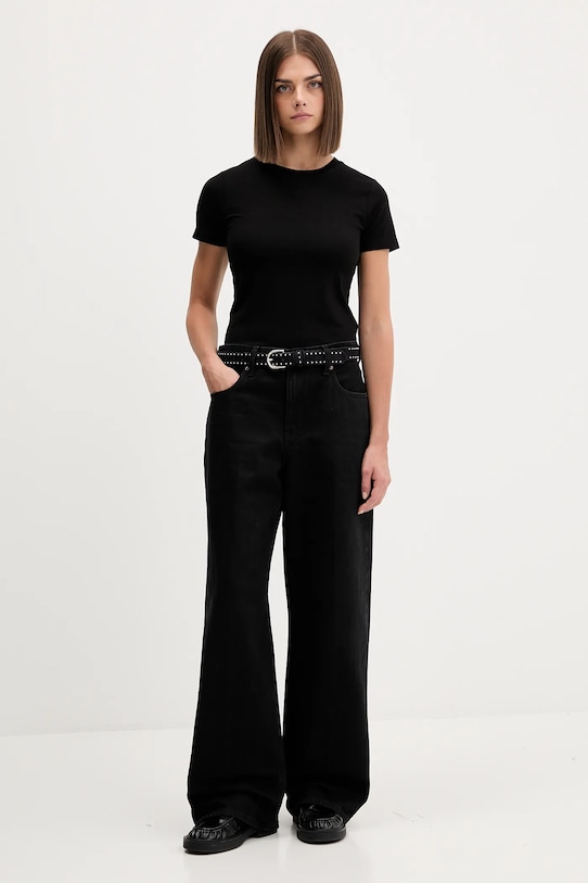 Guess Jeans t-shirt W5BI57.J1314 czarny AW25