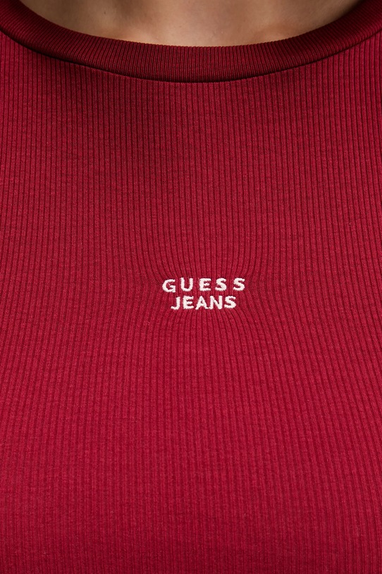 Футболка Guess Jeans W5BP45.KA0H1 бордо