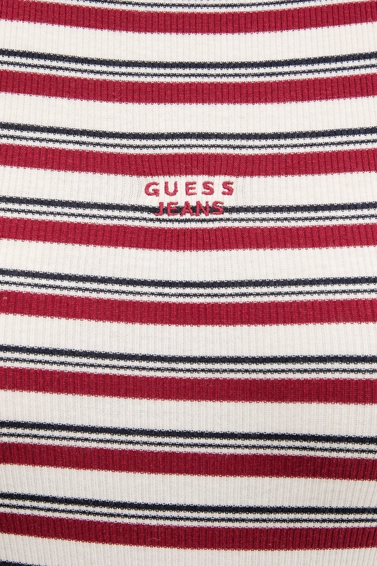 Guess Jeans t-shirt W5BP52.KA0H1 bordowy
