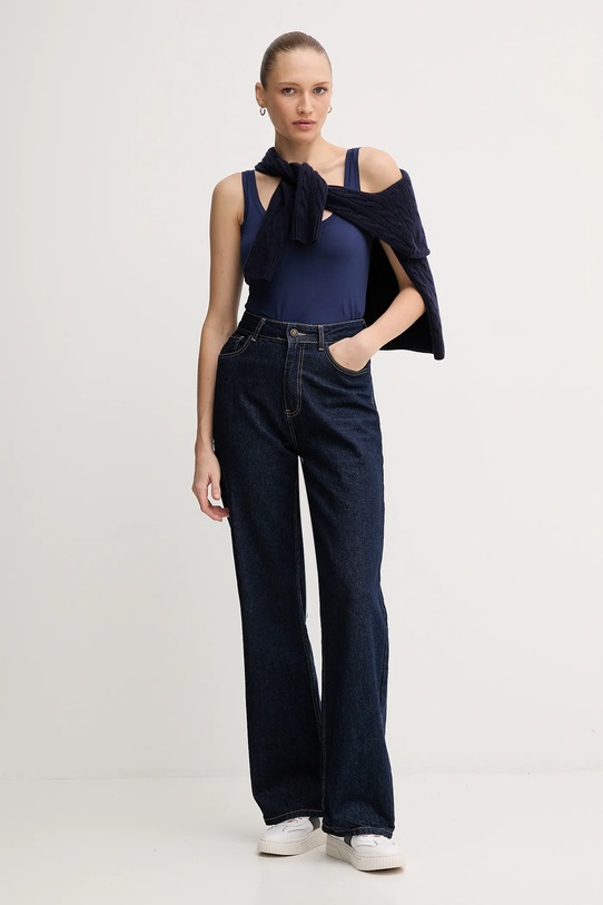 Polo Ralph Lauren top 4P0488 granatowy AW25