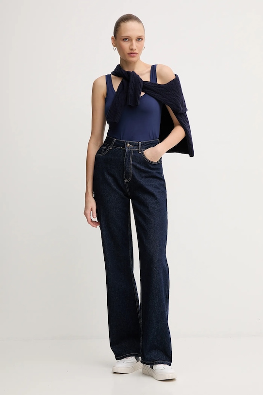 Polo Ralph Lauren top 4P0488 granatowy AW25