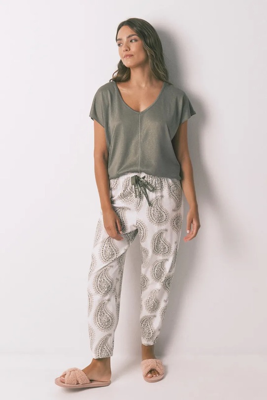women'secret t-shirt zielony 3272288