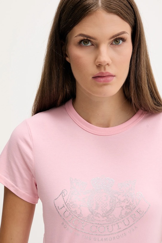 Juicy Couture tricou roz JCGTK225015