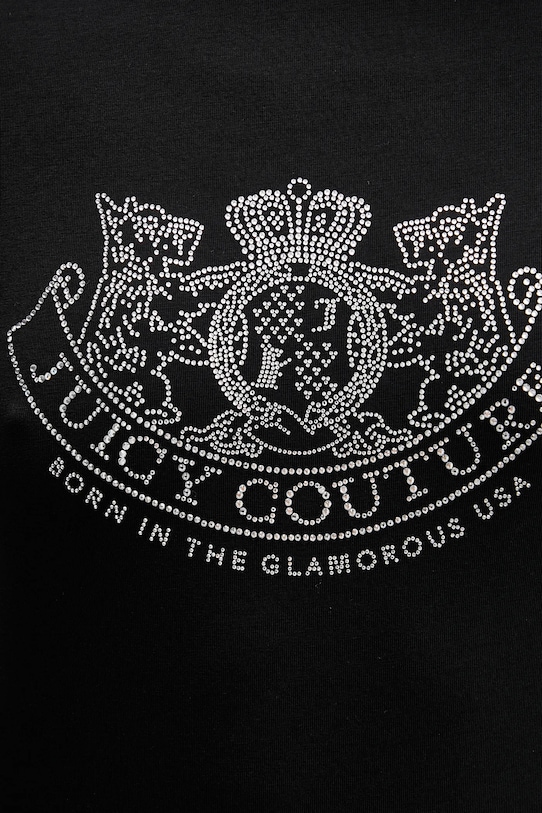 Juicy Couture t-shirt JCGTK225015 czarny
