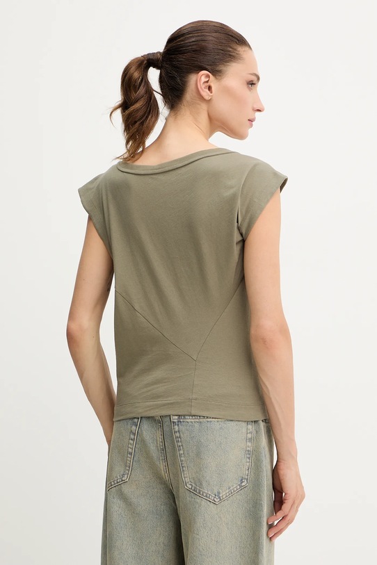 Odzież Miss Sixty t-shirt bawełniany 6S3SJ32500 zielony
