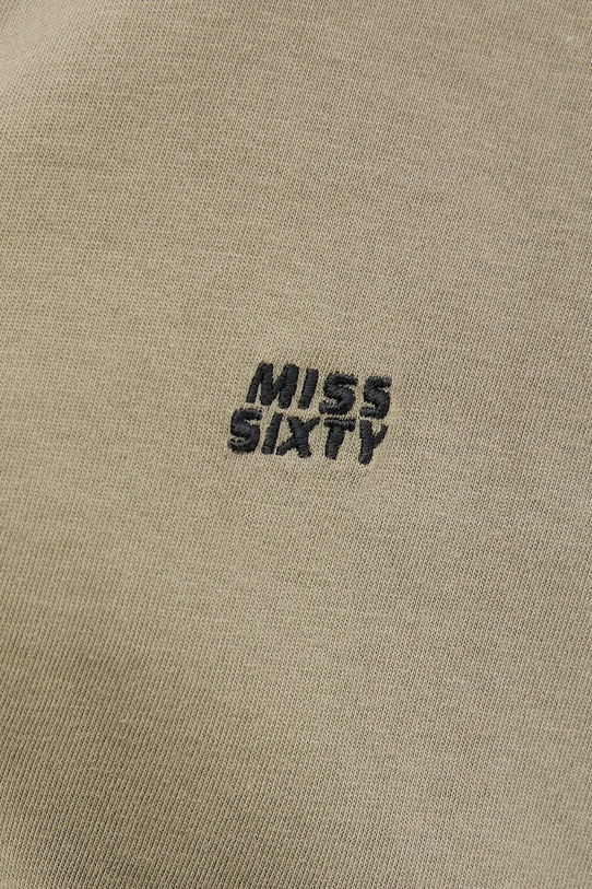 Miss Sixty t-shirt bawełniany 6S3SJ32500 zielony