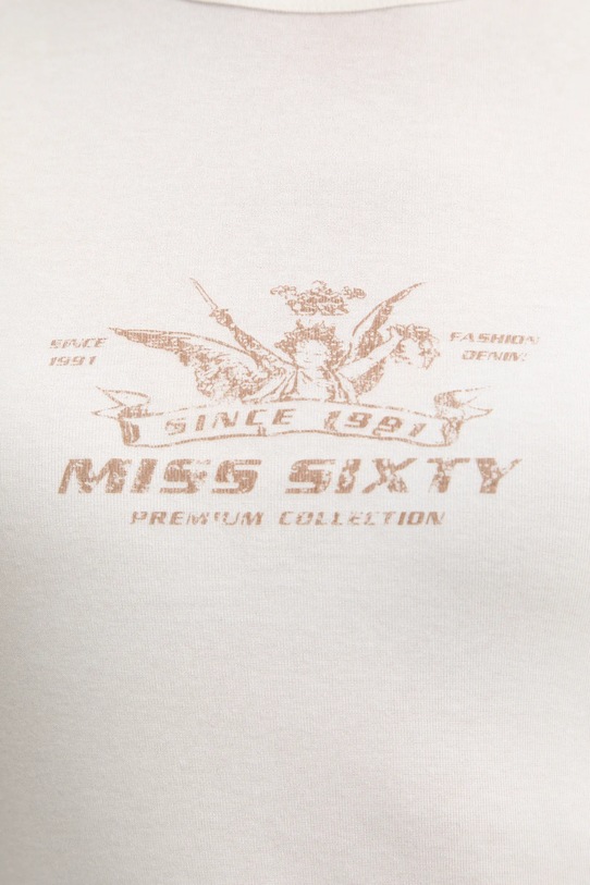 Miss Sixty t-shirt 6S3SJ56300 beżowy