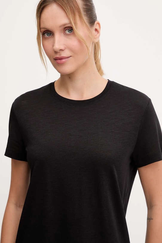 Casall t-shirt do biegania czarny 23103.