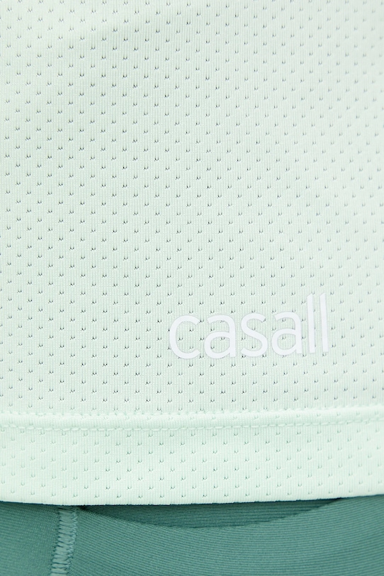 Топ за трениране Casall Laser Mesh тюркоазен 25212