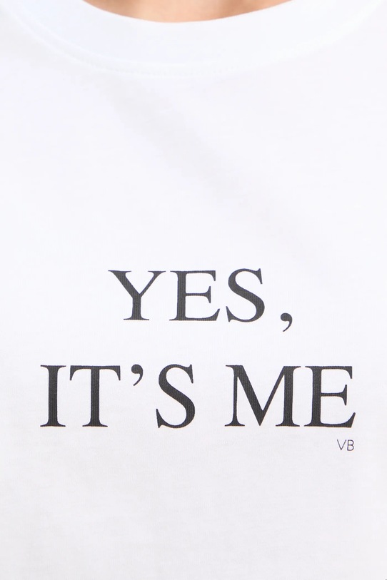 Victoria Beckham t-shirt bawełniany 1425JTS006986A