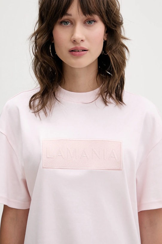 Хлопковая футболка La Mania ALISA розовый ALISA