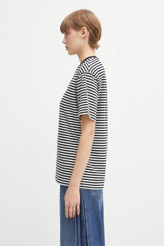 Carhartt WIP t-shirt bawełniany W' S/S Verner T-Shirt I033841.2JGXX czarny AW25