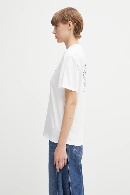 Carhartt WIP t-shirt bawełniany W' S/S Hearts Of Hartts T-S I035477.02XX biały AW25