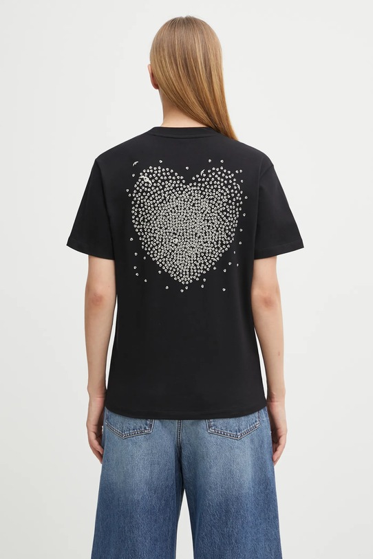 Carhartt WIP t-shirt bawełniany W' S/S Hearts Of Hartts T-S nadruk czarny I035477.89XX