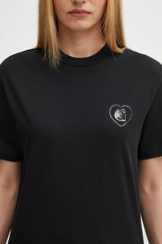 Carhartt WIP t-shirt bawełniany W' S/S Hearts Of Hartts T-S czarny I035477.89XX