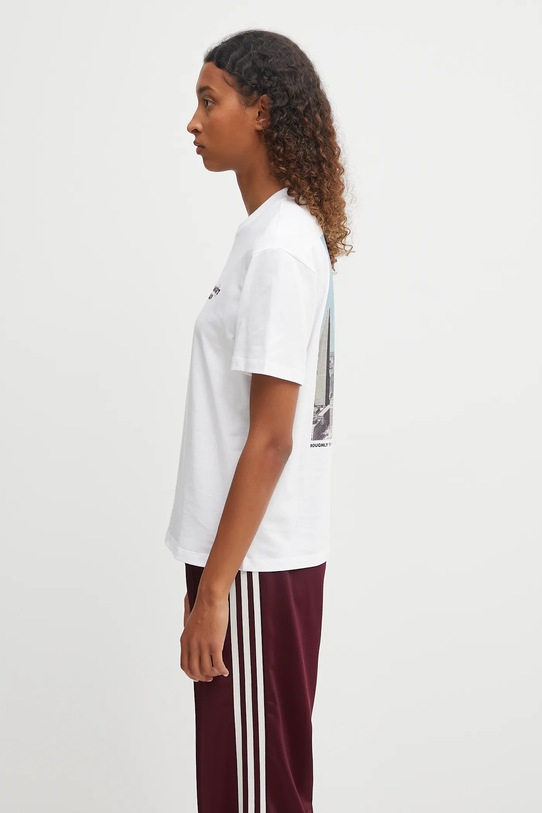 Carhartt WIP cotton t-shirt W'' S/S Wiptopia T-Shirt I035496.02XX white AW25