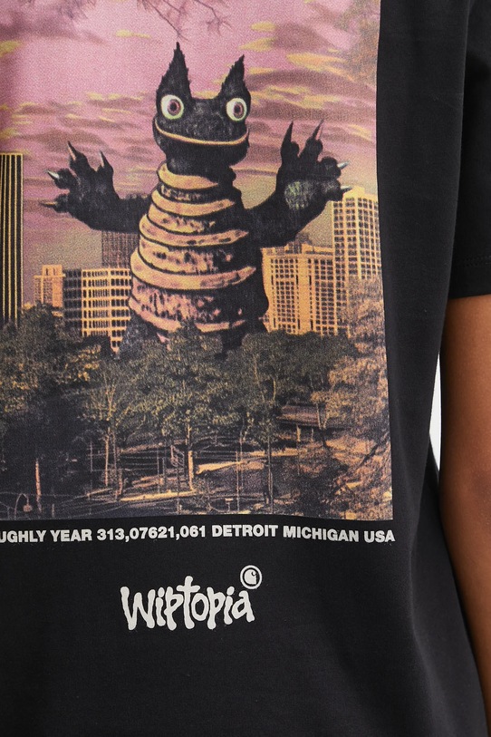 Carhartt WIP cotton t-shirt W'''''''' S/S Wiptopia T-Shirt I035496.89XX black