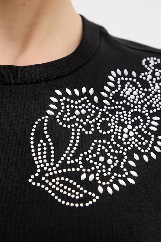 Morgan t-shirt DMAX czarny