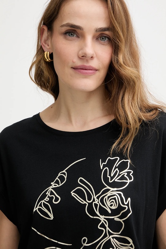 Morgan t-shirt czarny DSUCCES