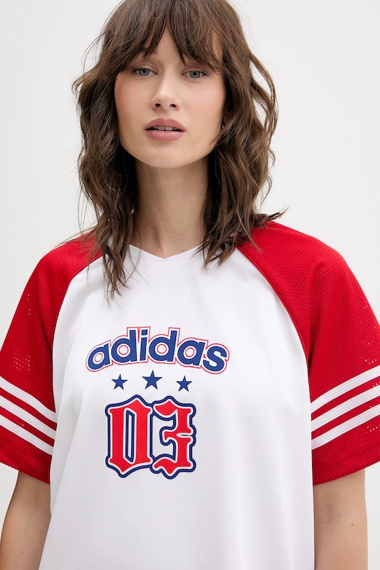 adidas Originals tricou Jersey alb KC6287