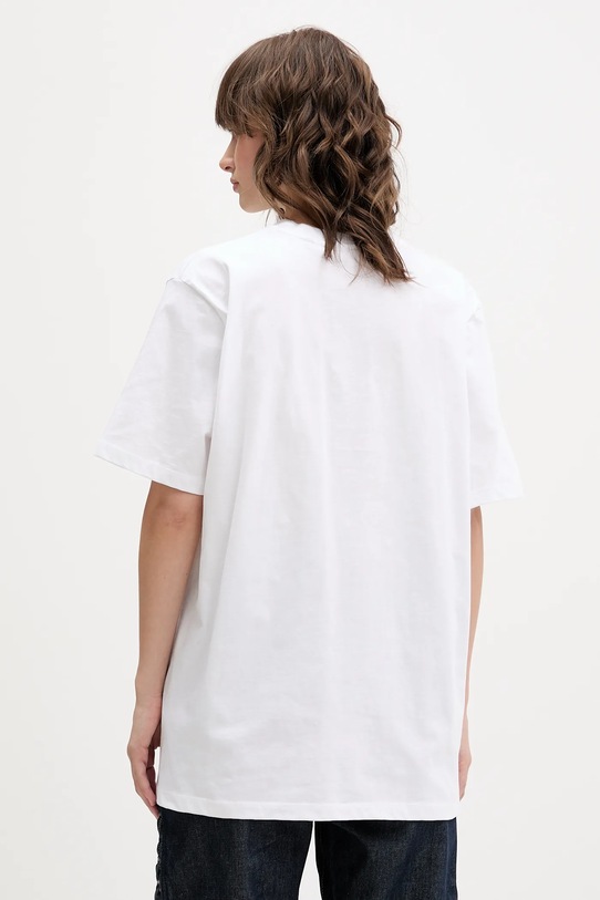 Odzież Rotate t-shirt bawełniany 114745400 biały