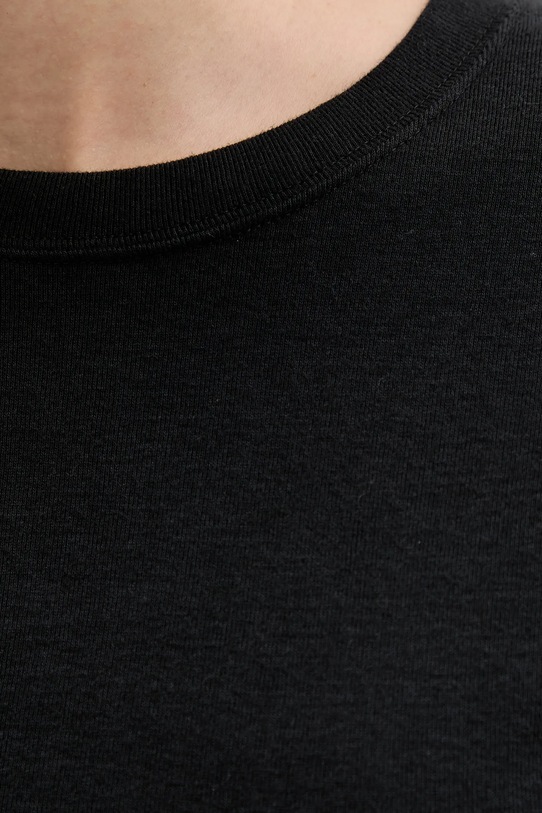 Hollister Co. t-shirt bawełniany KI339.5073.900 czarny