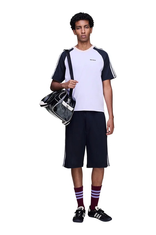 adidas Originals tricou din bumbac Wb Cali Tee KD0337 violet AW25