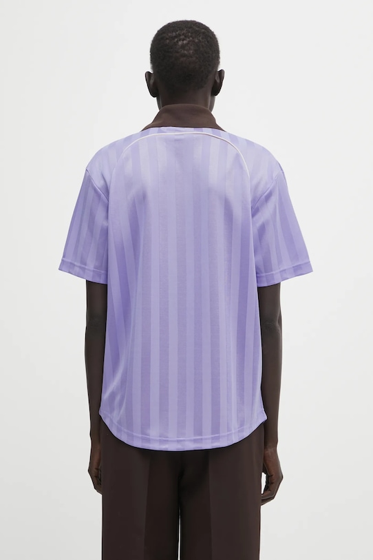 Odzież adidas Originals x Wales Bonner t-shirt Ftbl Tee KD0377 fioletowy