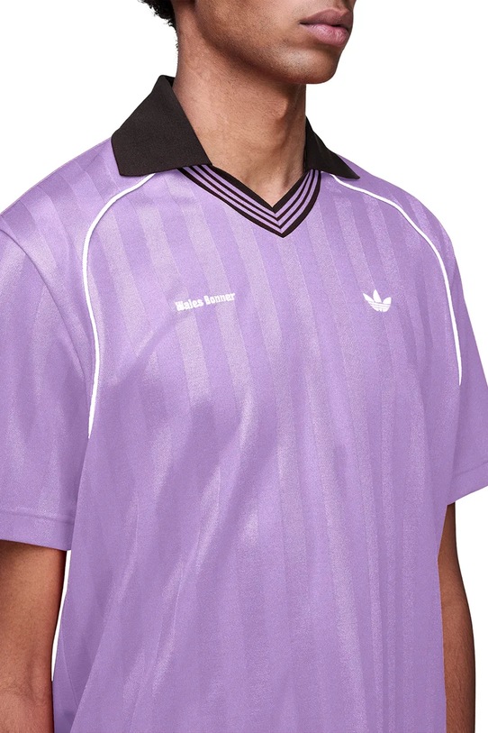 Μπλουζάκι adidas Originals Wb Ftbl Tee μωβ KD0377