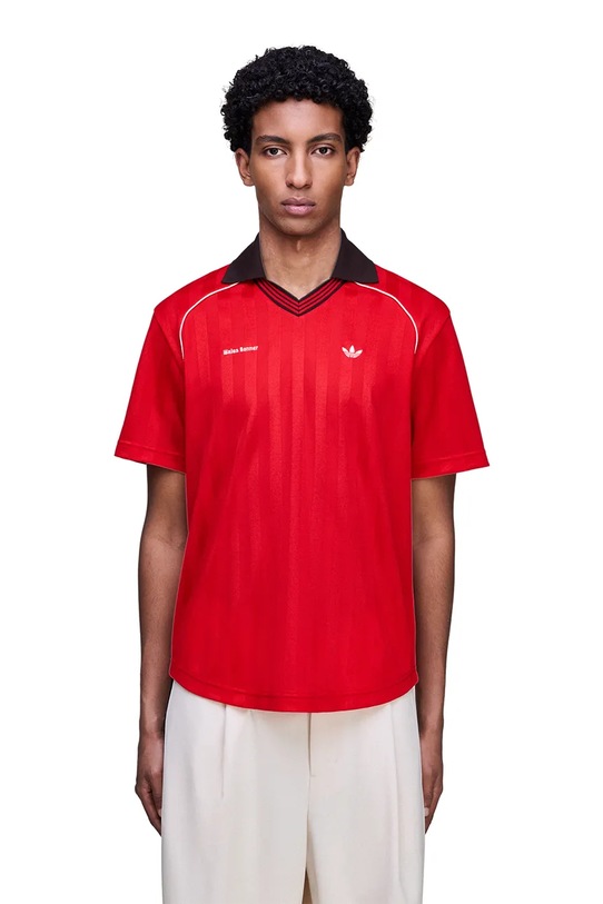 Oblečení Tričko adidas Originals x Wales Bonner Ftbl Tee KG3626 červená