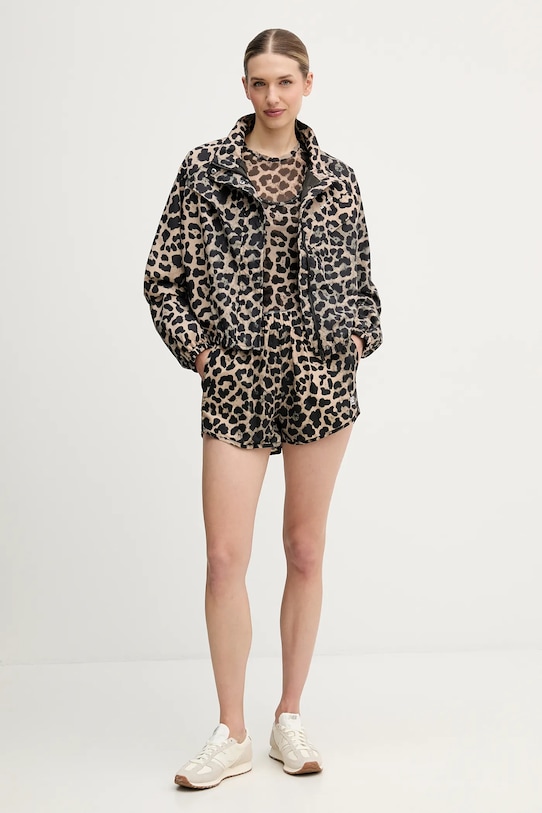 P.E Nation top Discovery Mesh 244W299 brązowy AW25