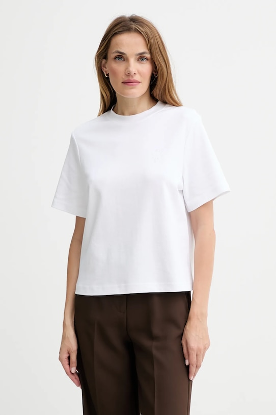 Хлопковая футболка AllSaints хлопок белый W220JC