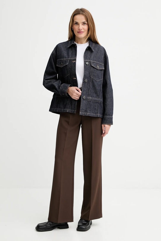 Bombažna kratka majica AllSaints W220JC bela AW25