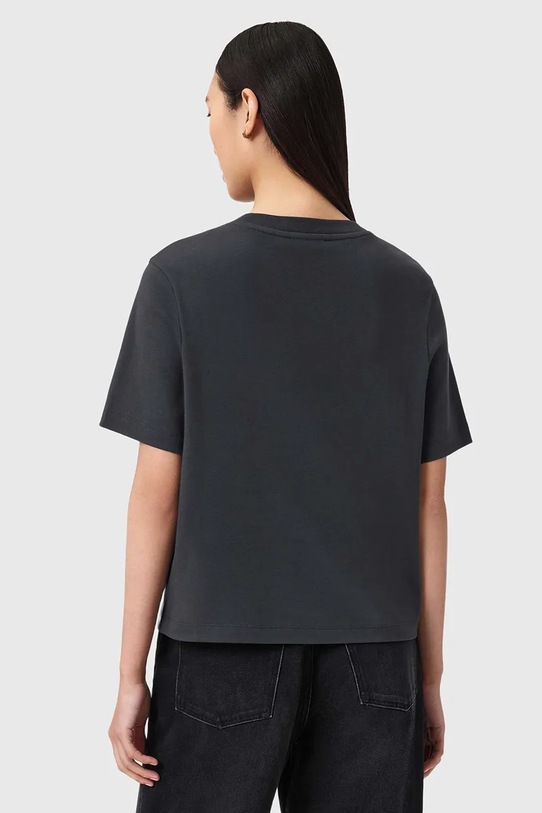 AllSaints t-shirt damski bawełniany W205JC niebieski SS26