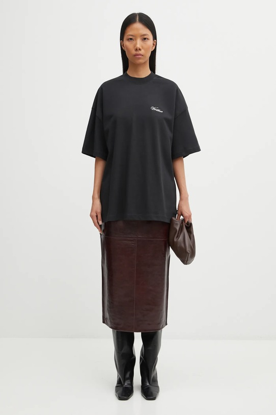 WRSTBHVR t-shirt bawełniany Clayton U1025TT.3054 czarny