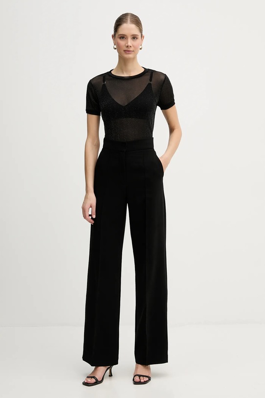 United Colors of Benetton t-shirt 33UXD10B8 czarny AW25