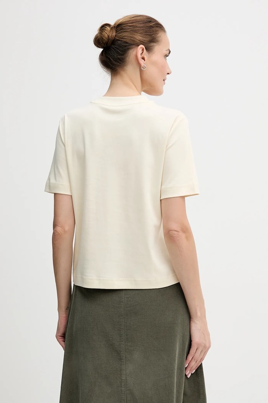 Îmbrăcăminte United Colors of Benetton tricou din bumbac 3DCJD10B5 bej
