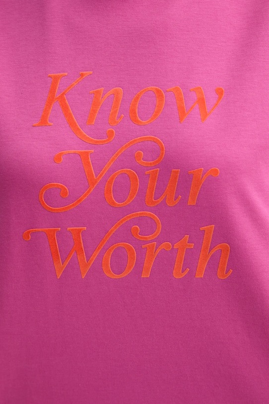 United Colors of Benetton t-shirt bawełniany 3DCJD10B9 różowy