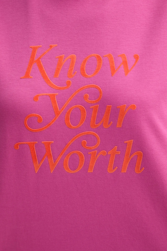 United Colors of Benetton t-shirt bawełniany 3DCJD10B9 różowy