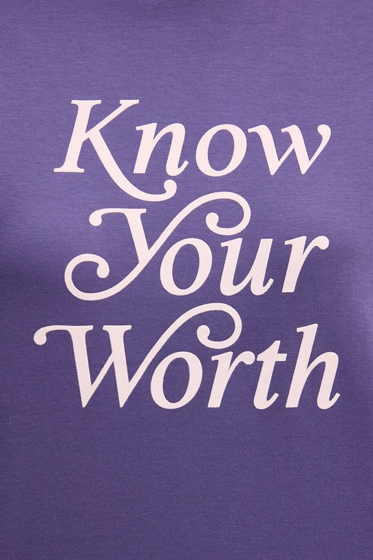 United Colors of Benetton t-shirt bawełniany 3DCJD10B9 fioletowy