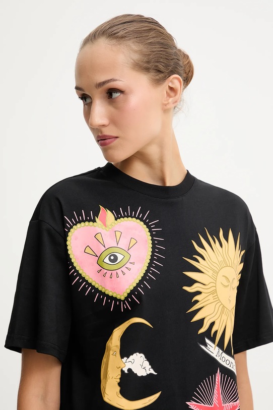 Never Fully Dressed t-shirt bawełniany czarny NFDTO1988