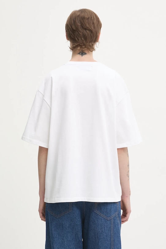 Îmbrăcăminte Fiorucci tricou din bumbac Winter Waterskiing Print Boxy W25FWJTS003CJ01WH01 alb